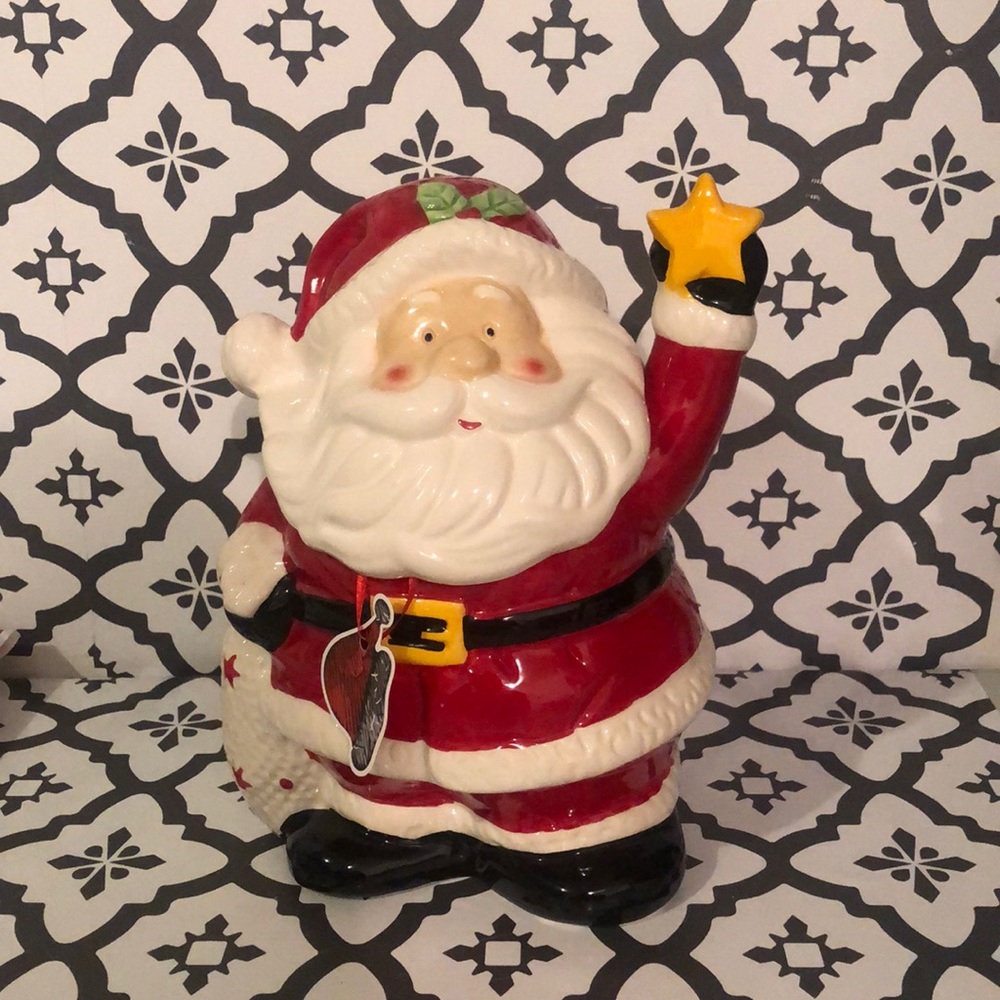 Santa Claus Cookie Canisters